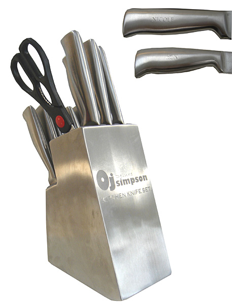 O.J. Simpson Knife Set