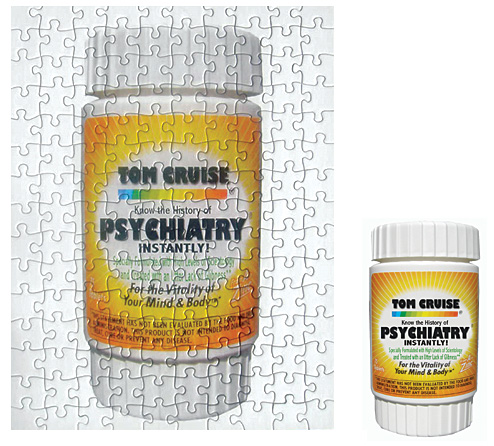 Tom Cruise Psychiatry Pills Puzzle