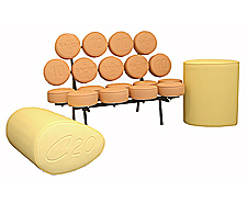 Levitra Casting Couch & Cialis Ottomans