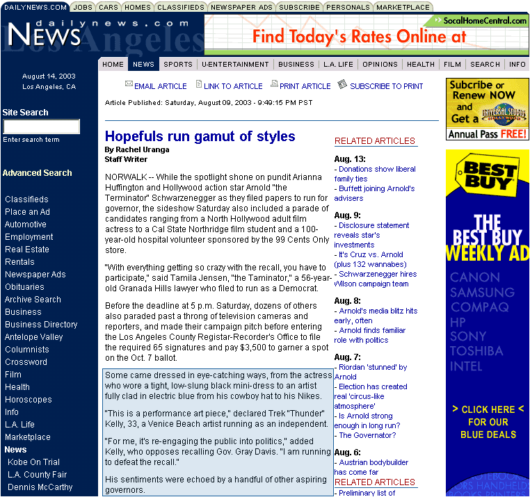Los Angeles Daily News