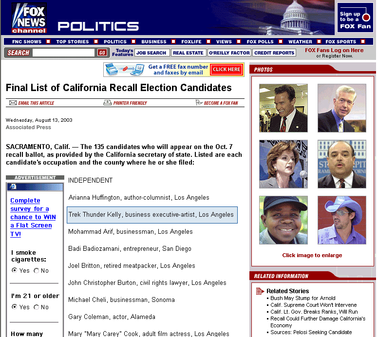 FOX News - Politics